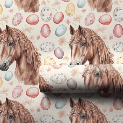 Easter Eggs with the Icelandic - Wrapping Paper - Aspen & Arlo