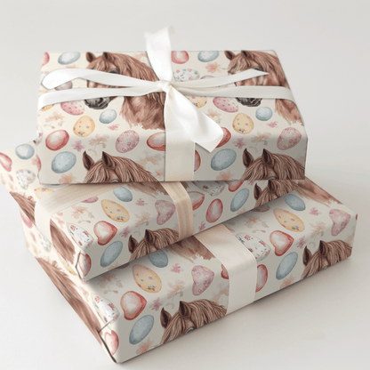 Easter Eggs with the Icelandic - Wrapping Paper - Aspen & Arlo