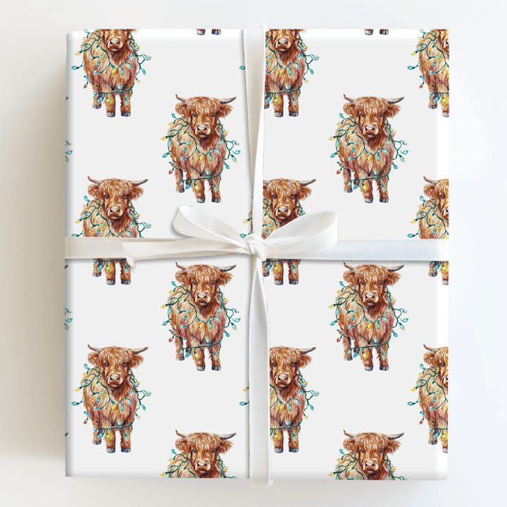 Cowlights - Wrapping Paper - Aspen & Arlo