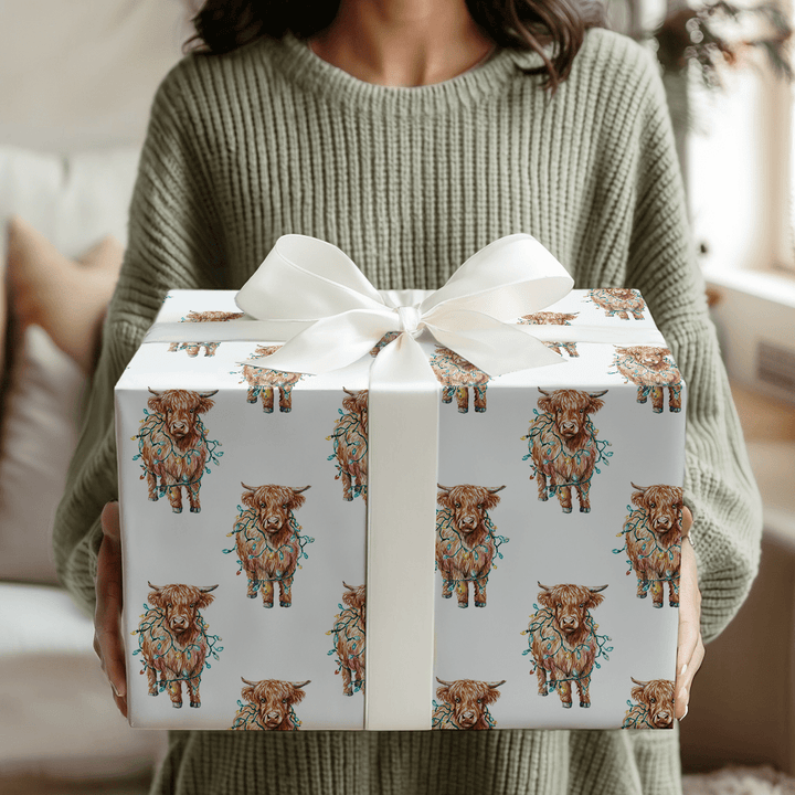Cowlights - Wrapping Paper - Aspen & Arlo