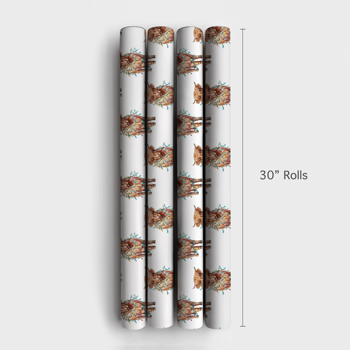 Cowlights - Wrapping Paper - Aspen & Arlo