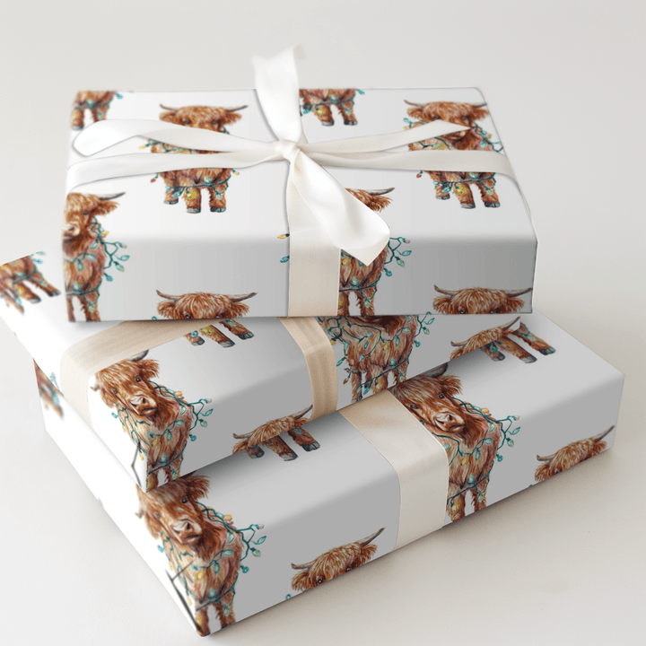 Cowlights - Wrapping Paper - Aspen & Arlo
