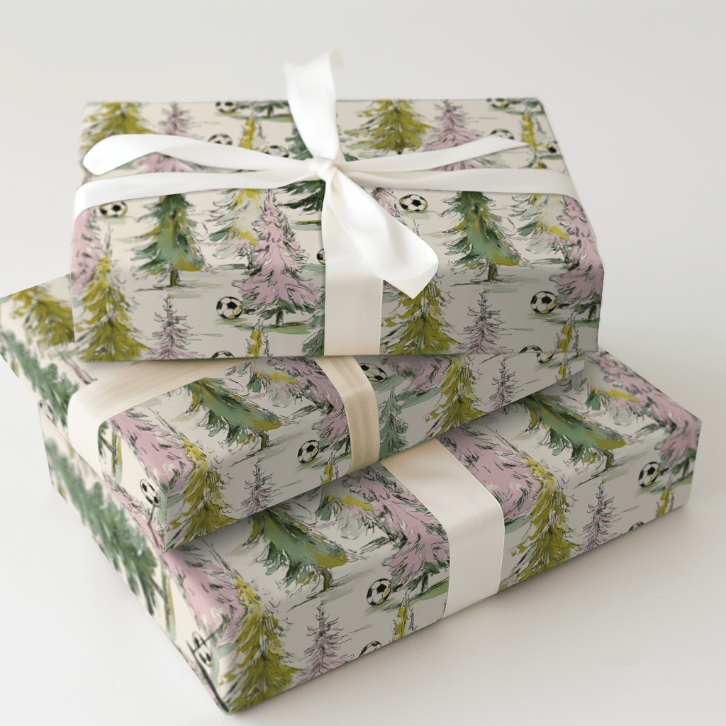 Goals and Garland - Wrapping Paper - Aspen & Arlo