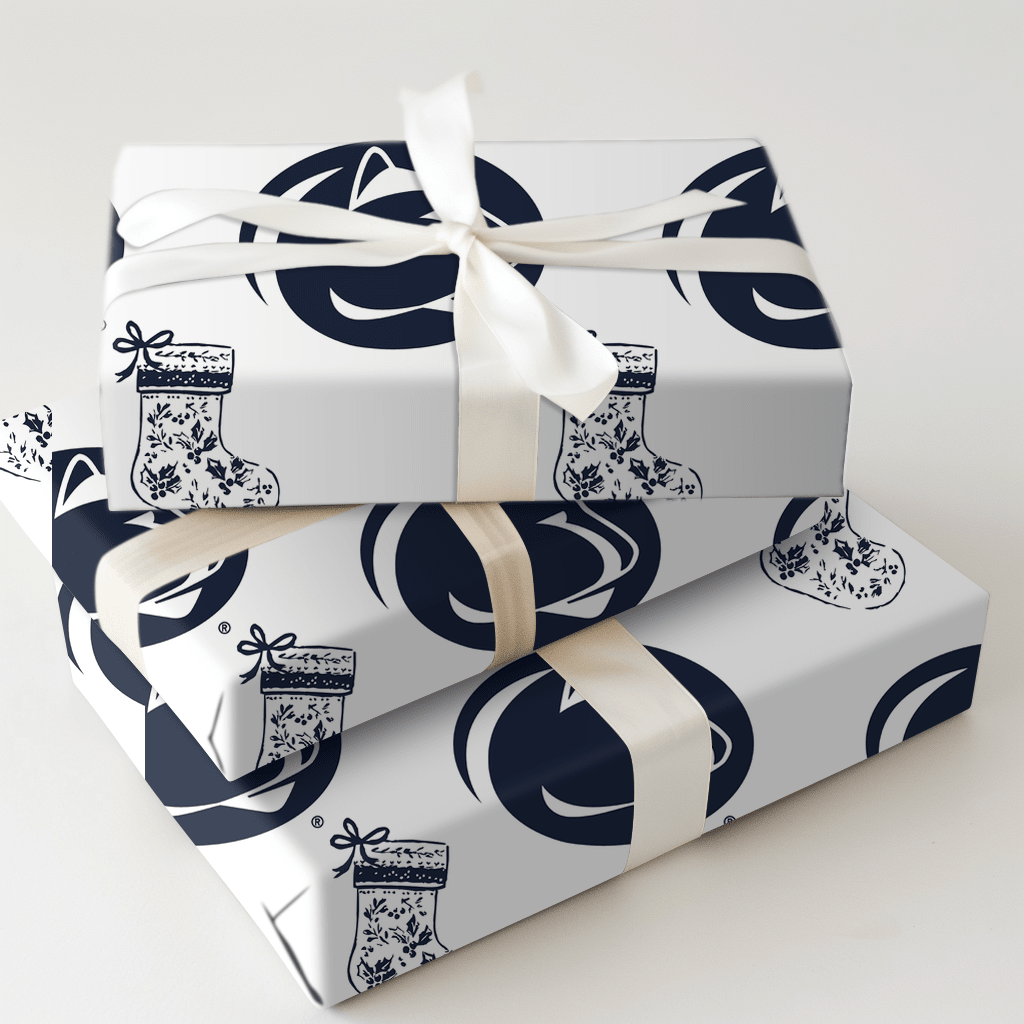 Penn State Stocking - Wrapping Paper - Aspen & Arlo