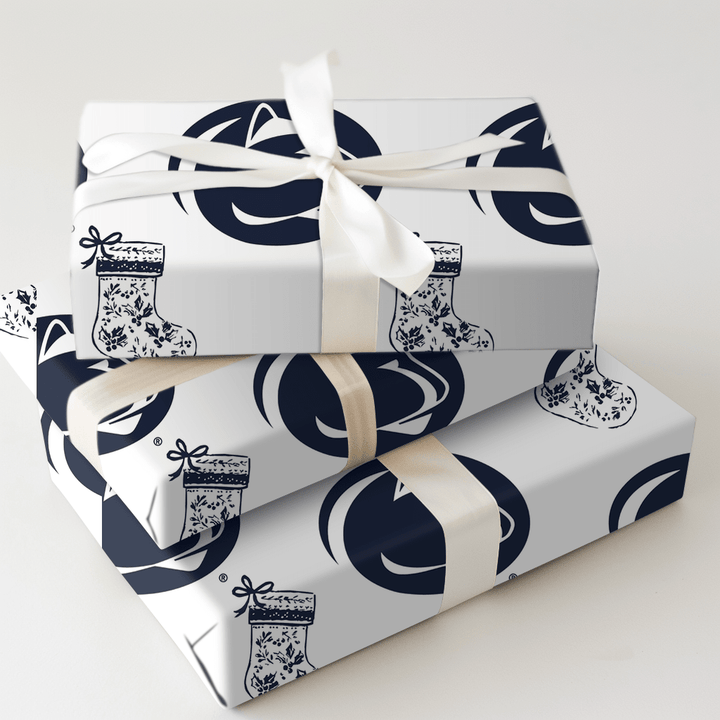 Penn State Stocking - Wrapping Paper - Aspen & Arlo