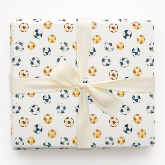 Game Ball - Wrapping Paper - Aspen & Arlo