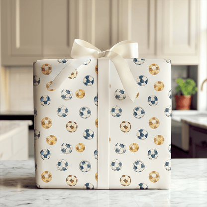 Game Ball - Wrapping Paper - Aspen & Arlo