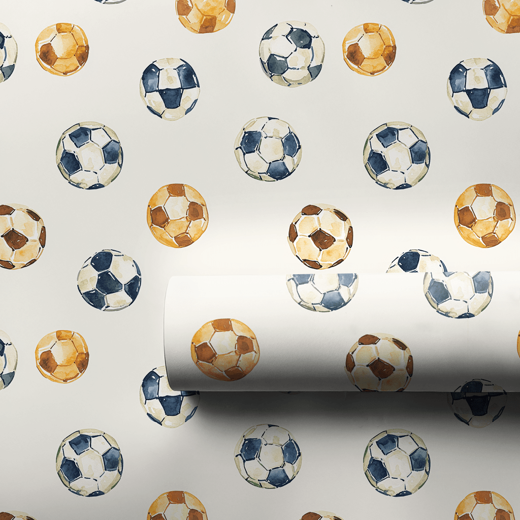 Game Ball - Wrapping Paper - Aspen & Arlo