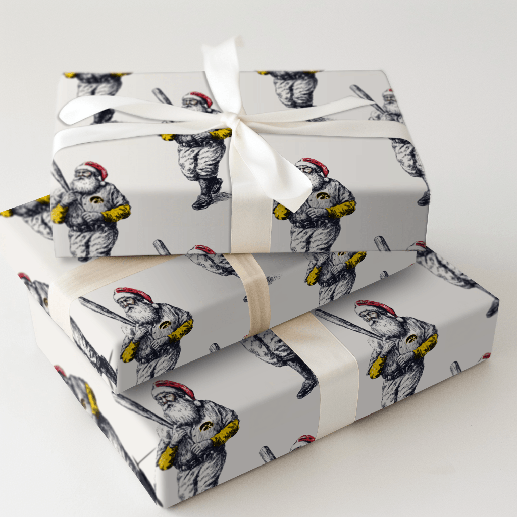 Hawkeye Holiday Homer - Wrapping Paper - Aspen & Arlo