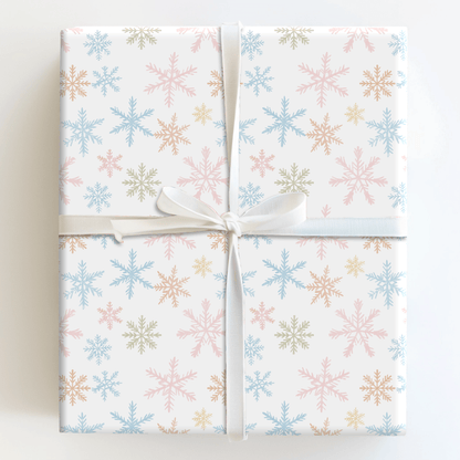 Light Snow - Wrapping Paper - Aspen & Arlo
