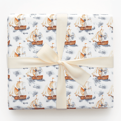 Trouble in the Water - Wrapping Paper - Aspen & Arlo