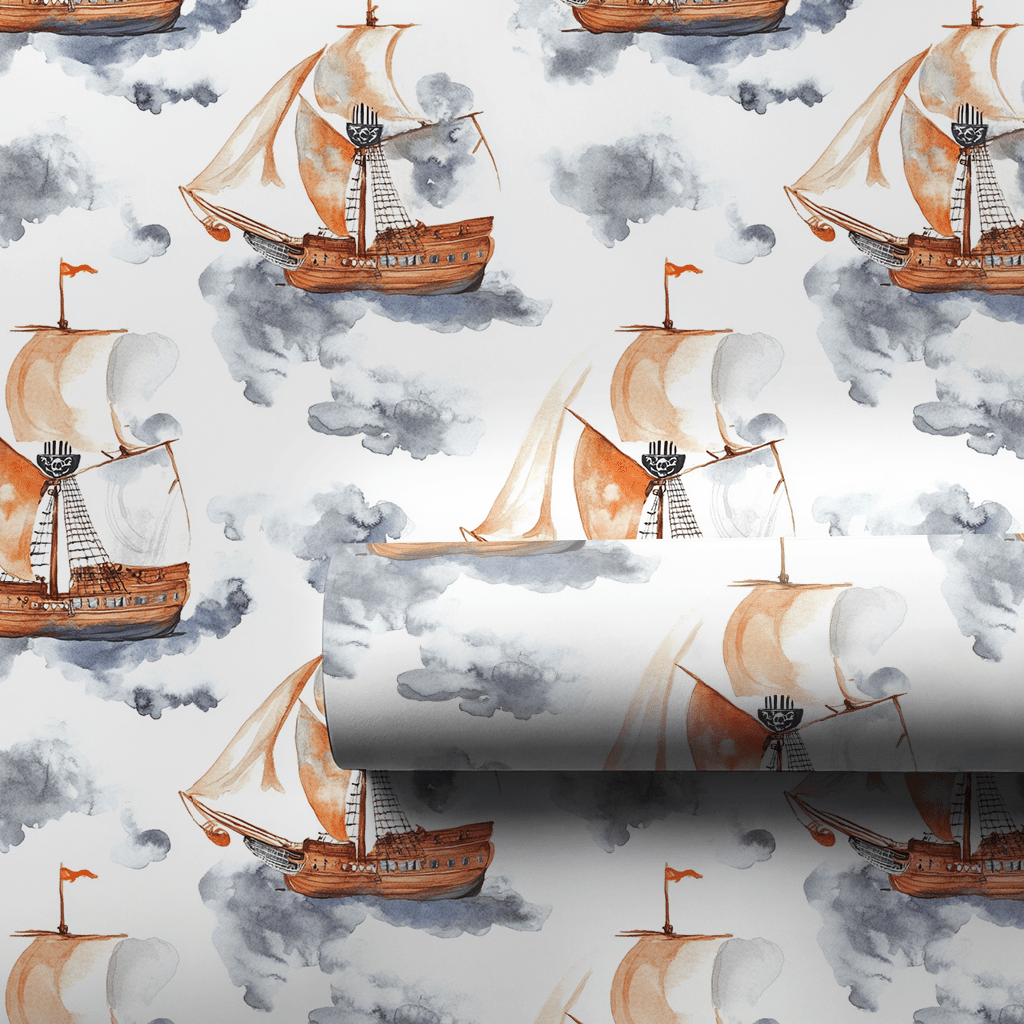 Trouble in the Water - Wrapping Paper - Aspen & Arlo