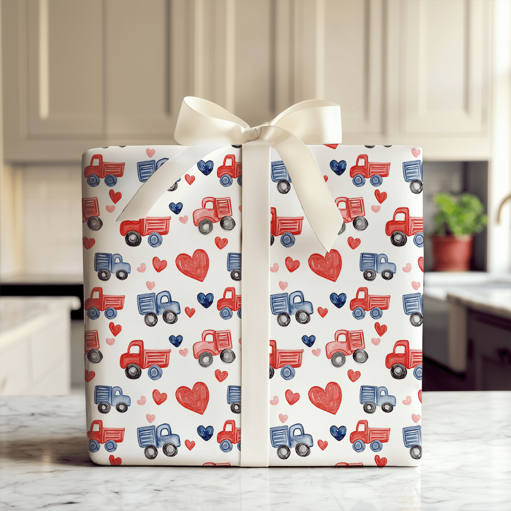 Cupid Cargo - Wrapping Paper - Aspen & Arlo