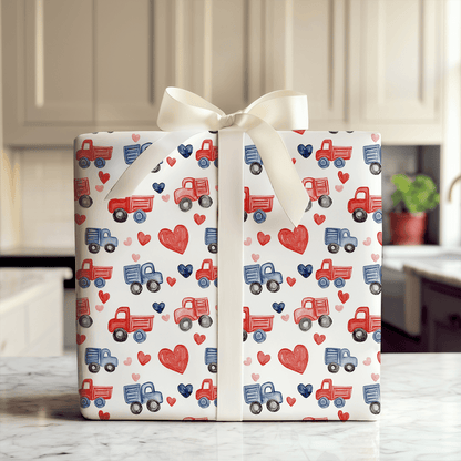 Cupid Cargo - Wrapping Paper - Aspen & Arlo