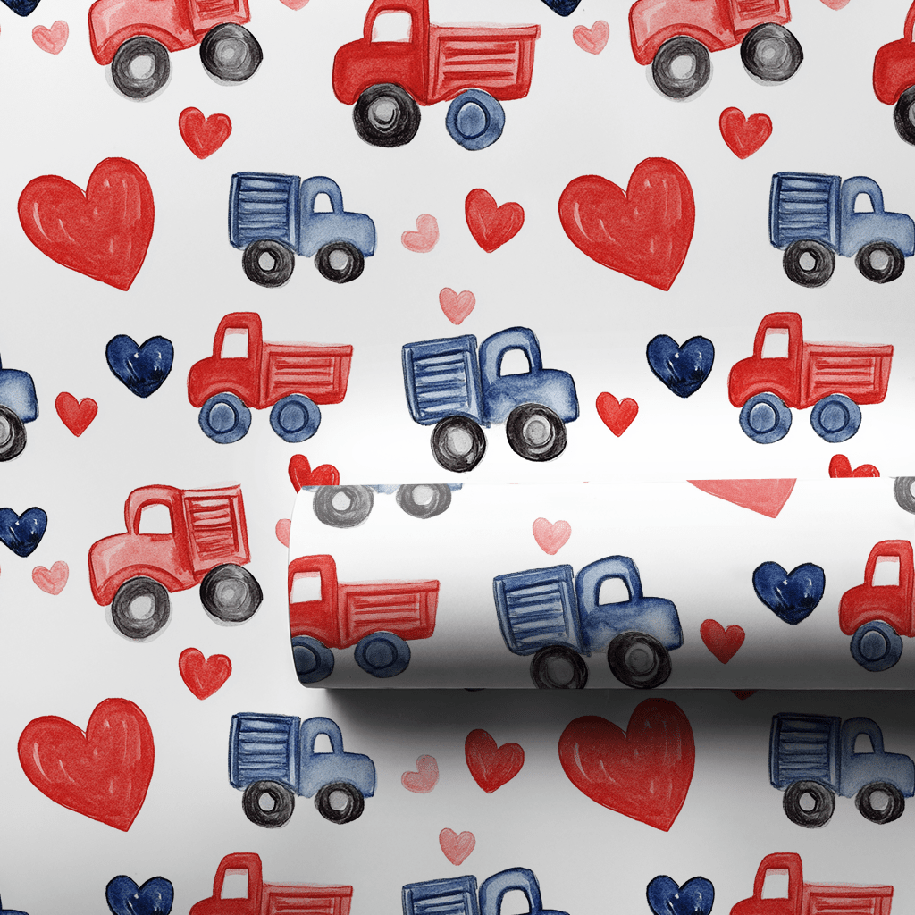 Cupid Cargo - Wrapping Paper - Aspen & Arlo
