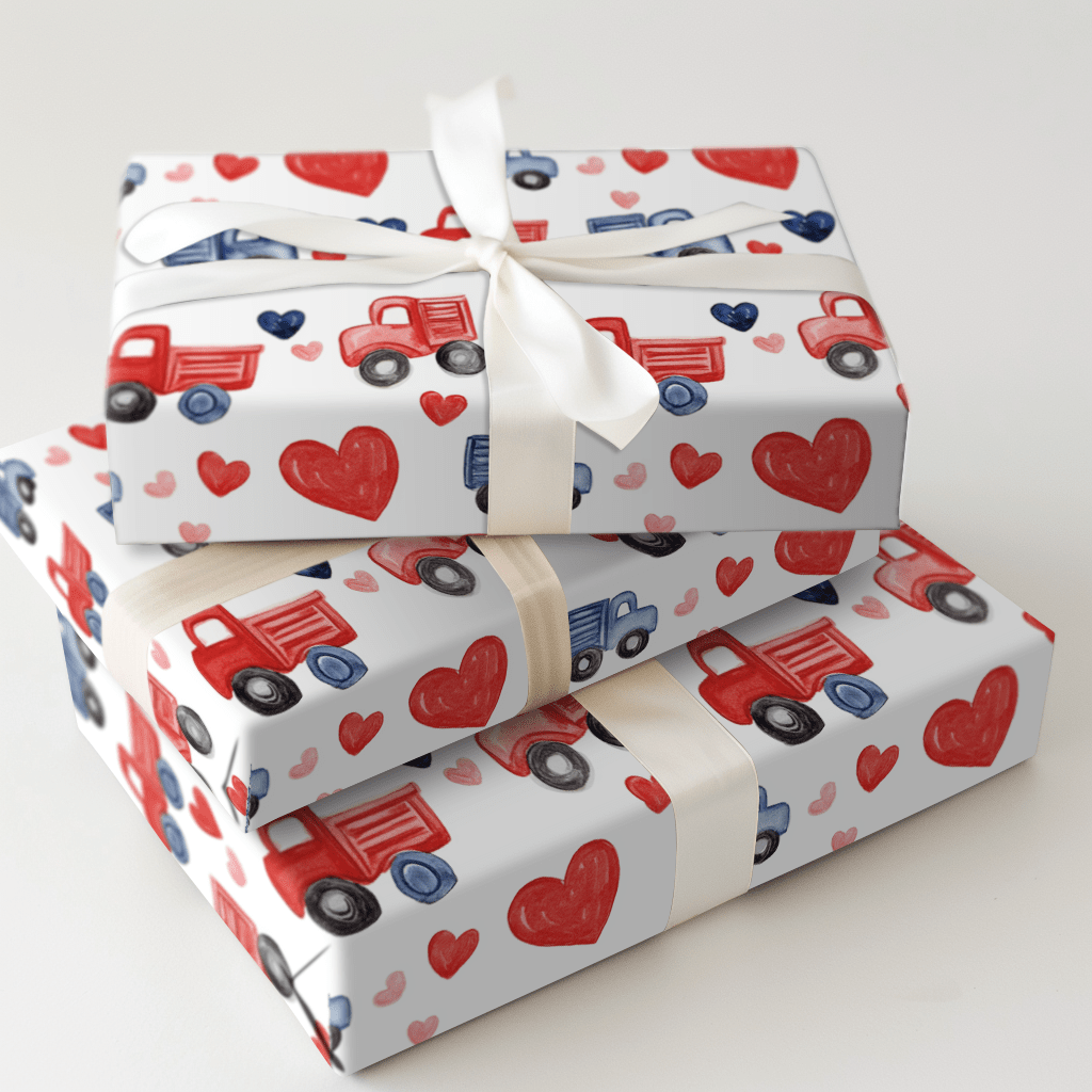 Cupid Cargo - Wrapping Paper - Aspen & Arlo