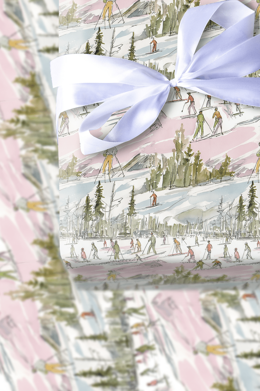 Vail Girls Trip - Wrapping Paper - Aspen & Arlo