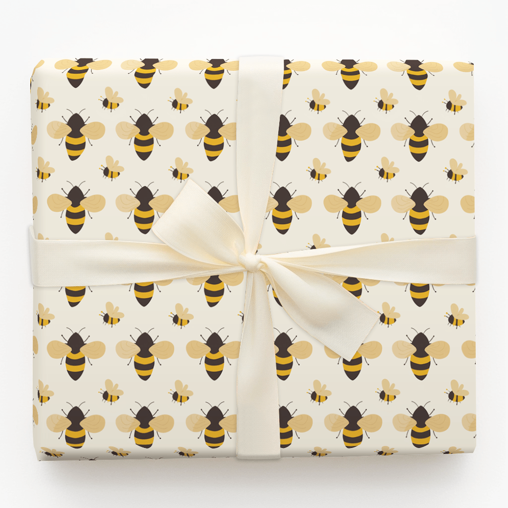 Buzz of the Town - Wrapping Paper - Aspen & Arlo