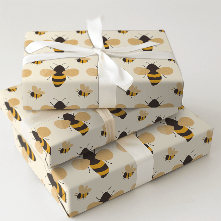 Buzz of the Town - Wrapping Paper - Aspen & Arlo