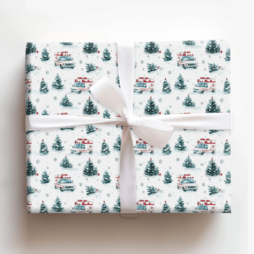 A Hero's Christmas - Wrapping Paper - Aspen & Arlo
