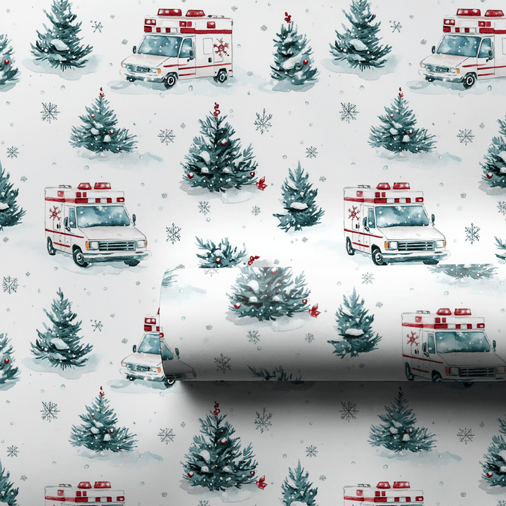 A Hero's Christmas - Wrapping Paper - Aspen & Arlo