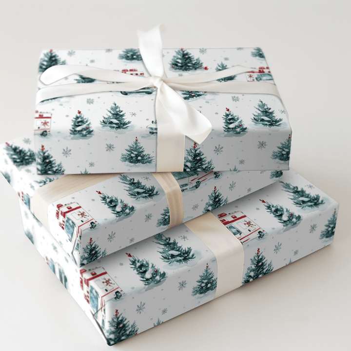 A Hero's Christmas - Wrapping Paper - Aspen & Arlo