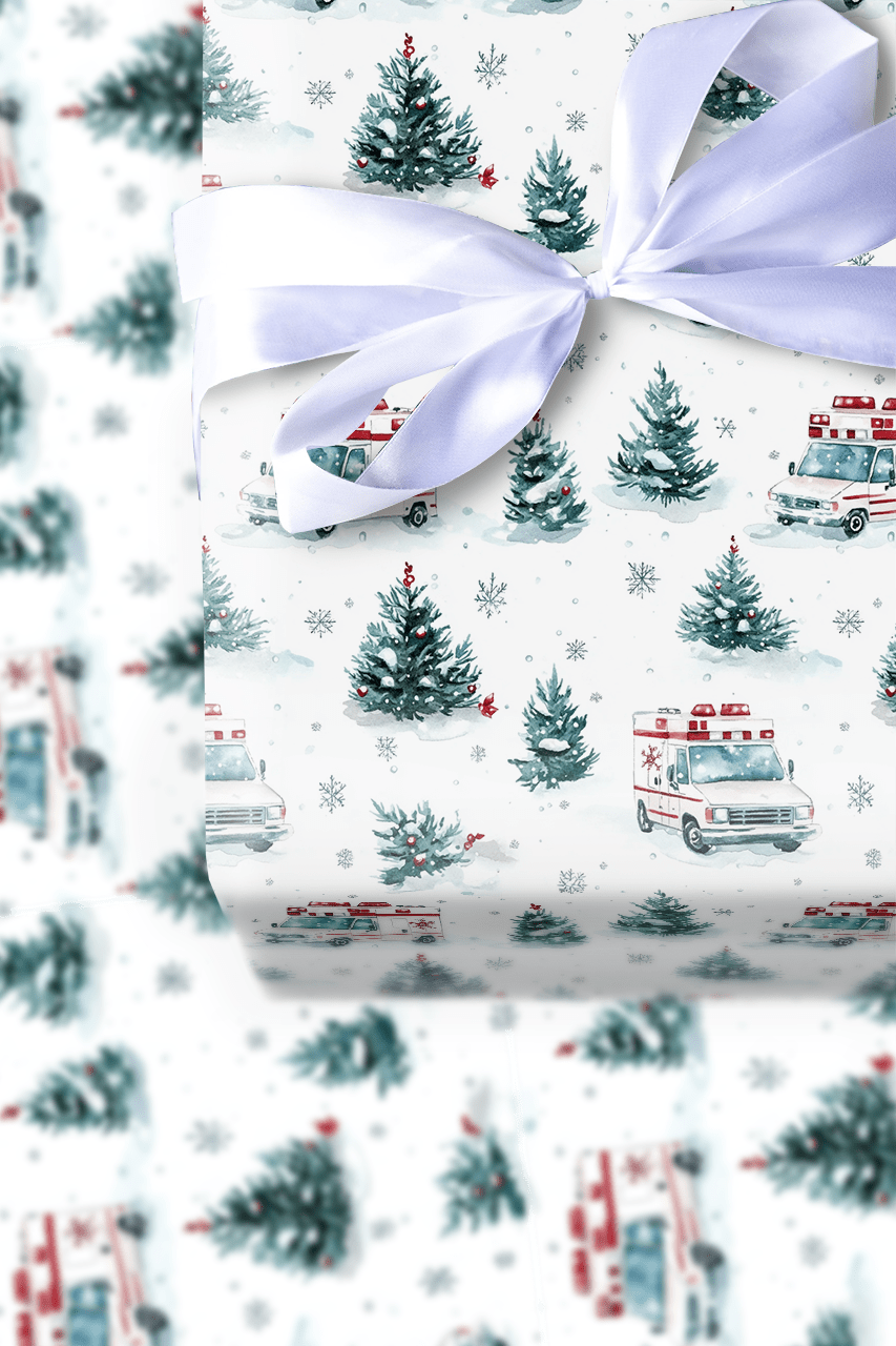 A Hero's Christmas - Wrapping Paper - Aspen & Arlo