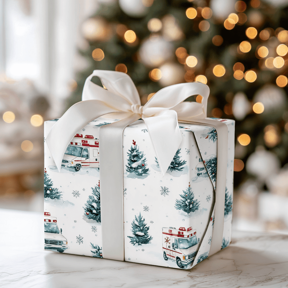 A Hero's Christmas - Wrapping Paper - Aspen & Arlo