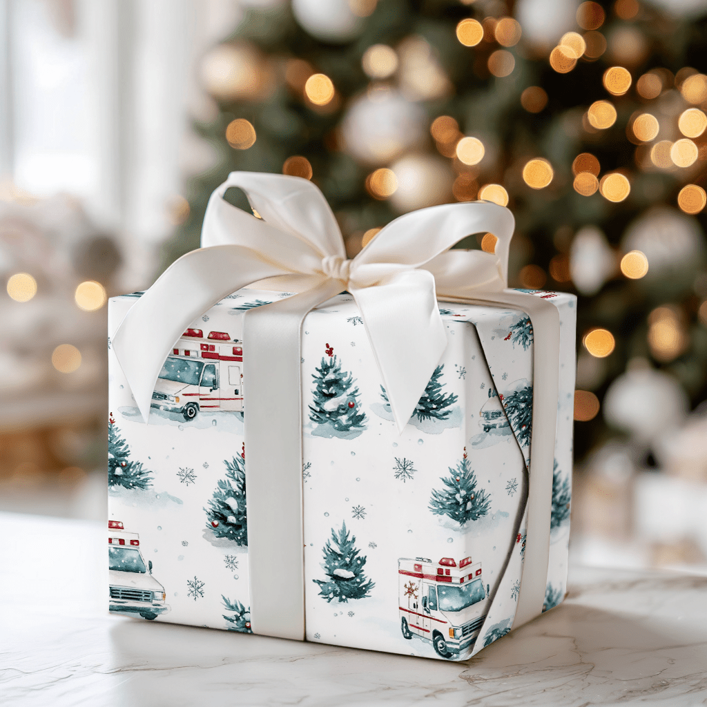 A Hero's Christmas - Wrapping Paper - Aspen & Arlo