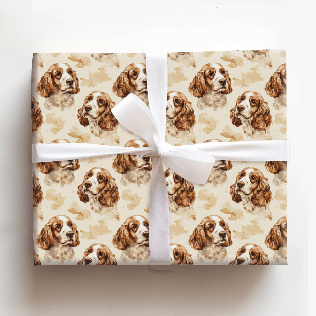 Cocker Charm - Wrapping Paper - Aspen & Arlo