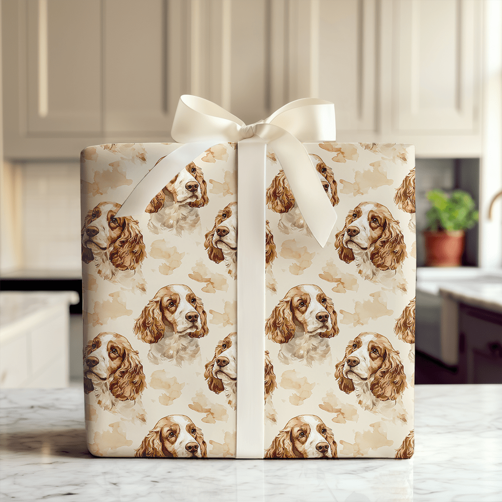Cocker Charm - Wrapping Paper - Aspen & Arlo