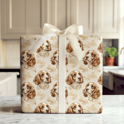 Cocker Charm - Wrapping Paper - Aspen & Arlo