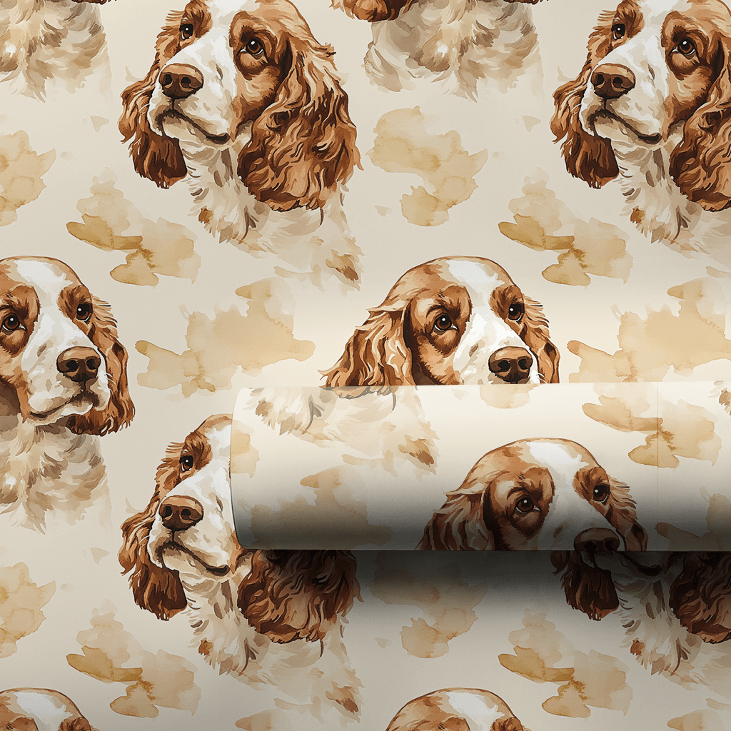 Cocker Charm - Wrapping Paper - Aspen & Arlo