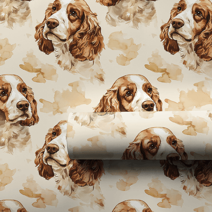 Cocker Charm - Wrapping Paper - Aspen & Arlo
