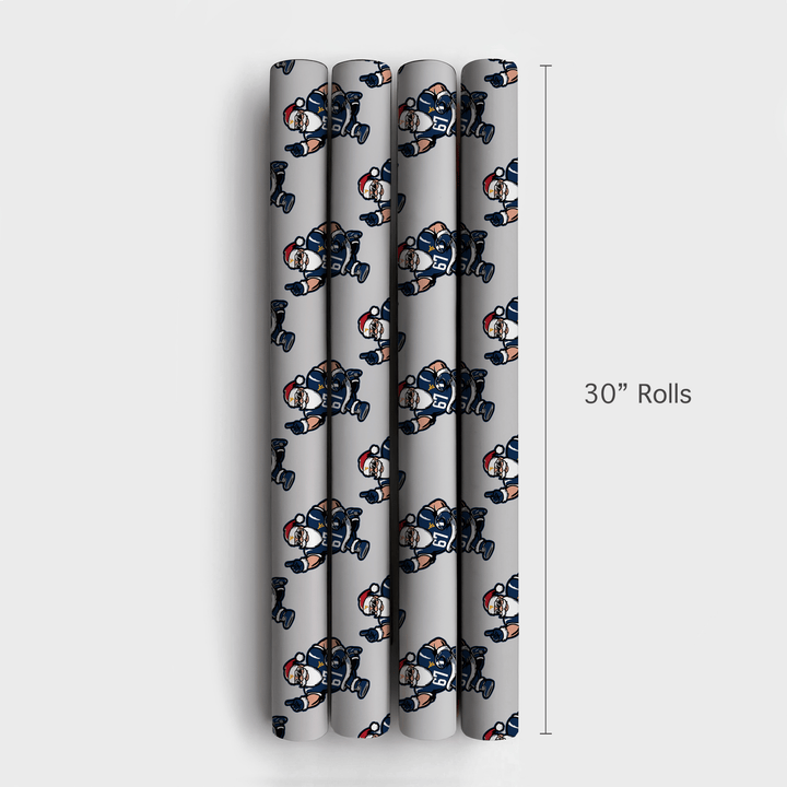 Frost Delay in Morgantown - Wrapping Paper - Aspen & Arlo