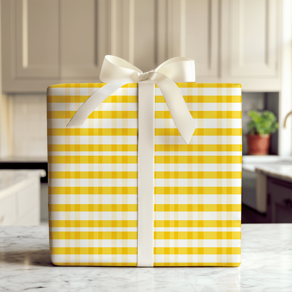Gingham Whispers - Wrapping Paper - Aspen & Arlo