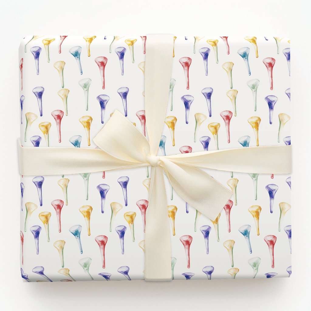 Tee on Time - Wrapping Paper - Aspen & Arlo
