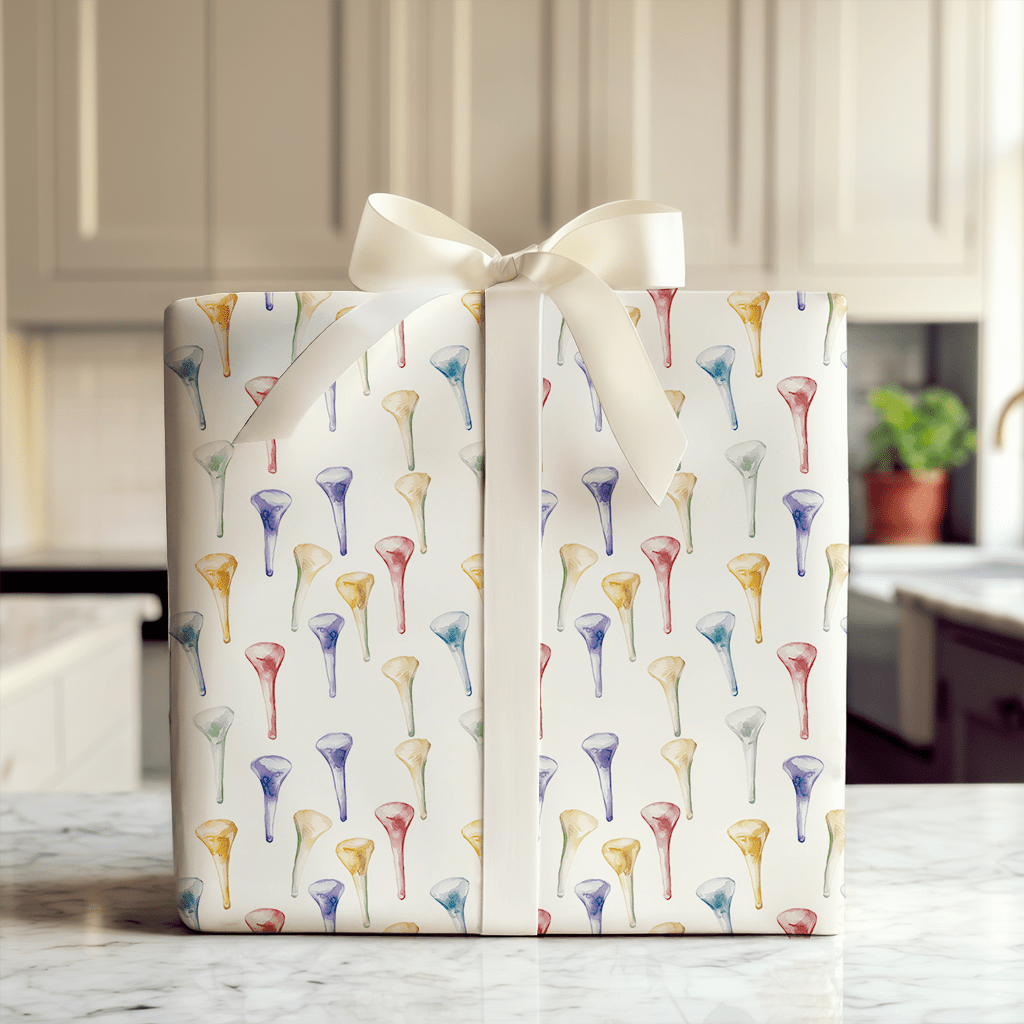 Tee on Time - Wrapping Paper - Aspen & Arlo