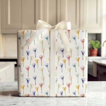 Tee on Time - Wrapping Paper - Aspen & Arlo