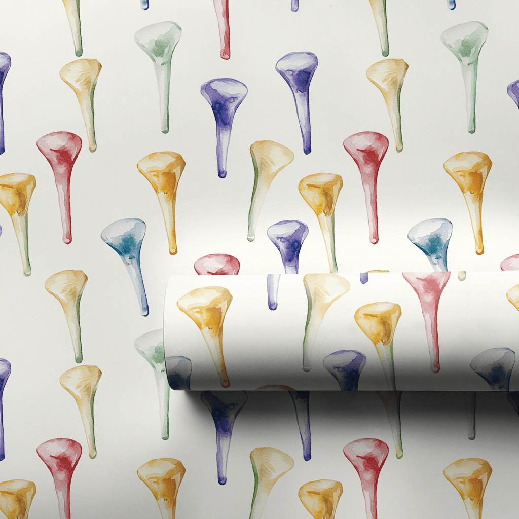 Tee on Time - Wrapping Paper - Aspen & Arlo