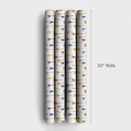Tee on Time - Wrapping Paper - Aspen & Arlo