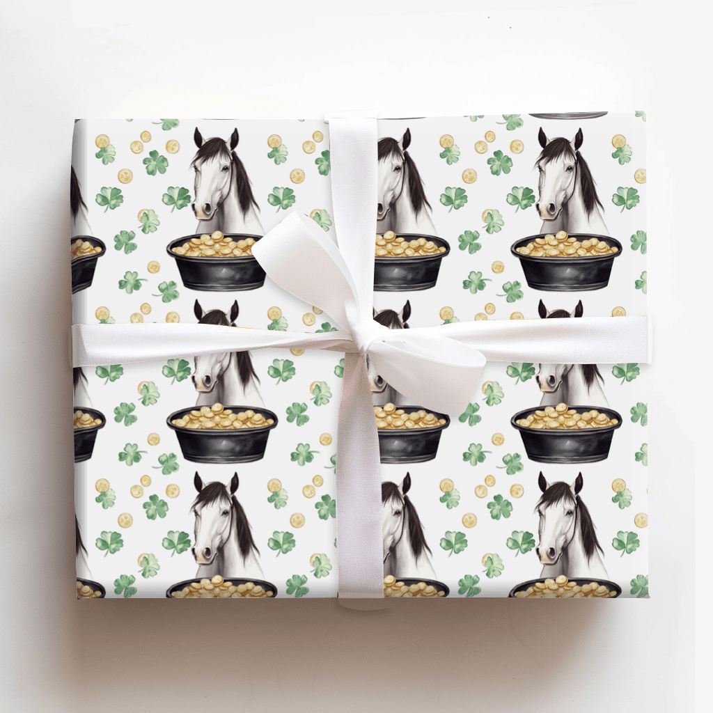 Golden with the Shire - Wrapping Paper - Aspen & Arlo
