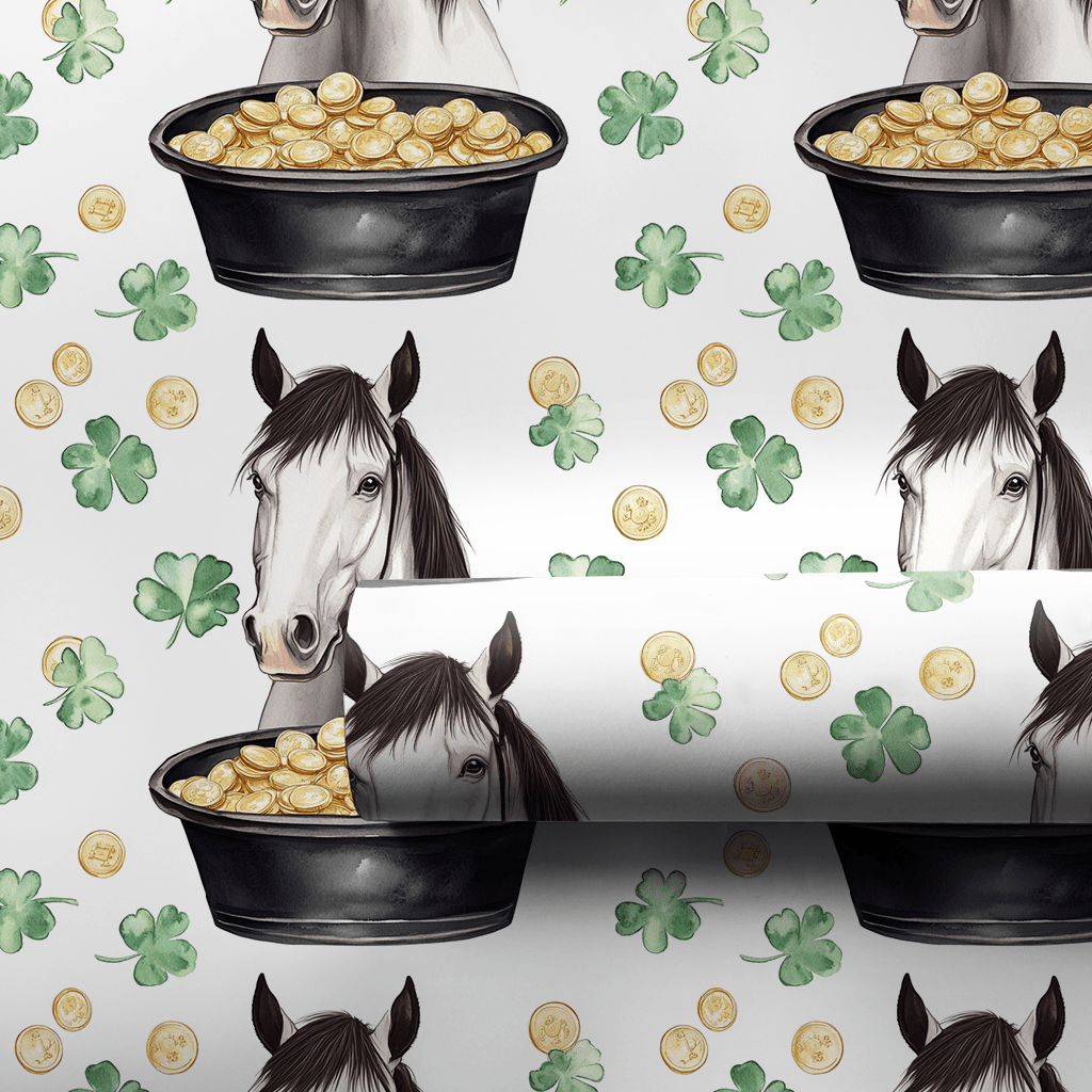 Golden with the Shire - Wrapping Paper - Aspen & Arlo