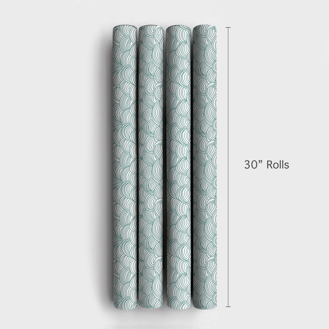 Warp Waves - Wrapping Paper - Aspen & Arlo