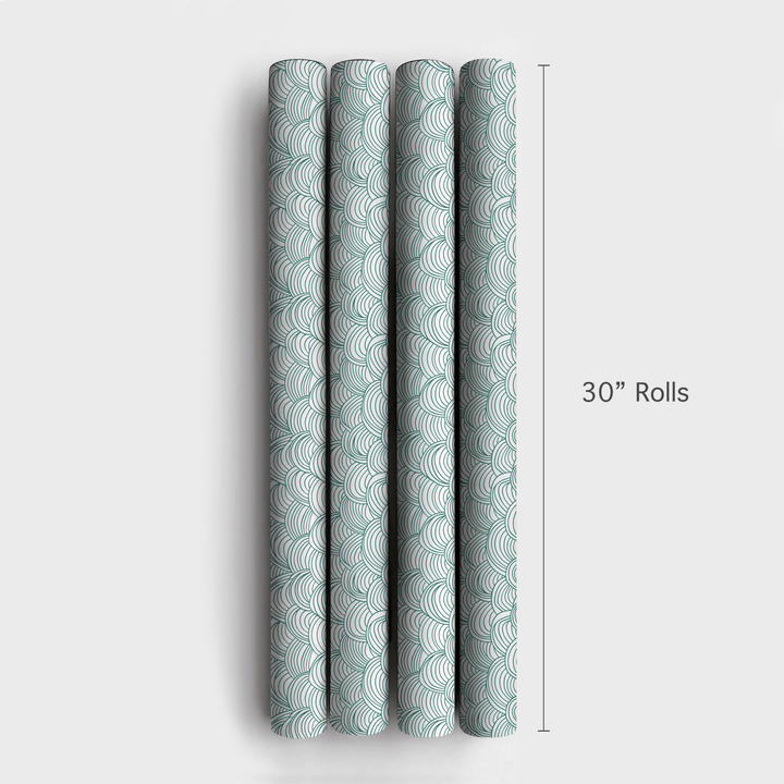 Warp Waves - Wrapping Paper - Aspen & Arlo