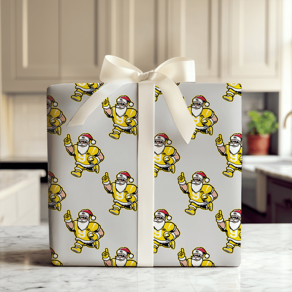 Hawkeye Holiday Huddle - Wrapping Paper - Aspen & Arlo