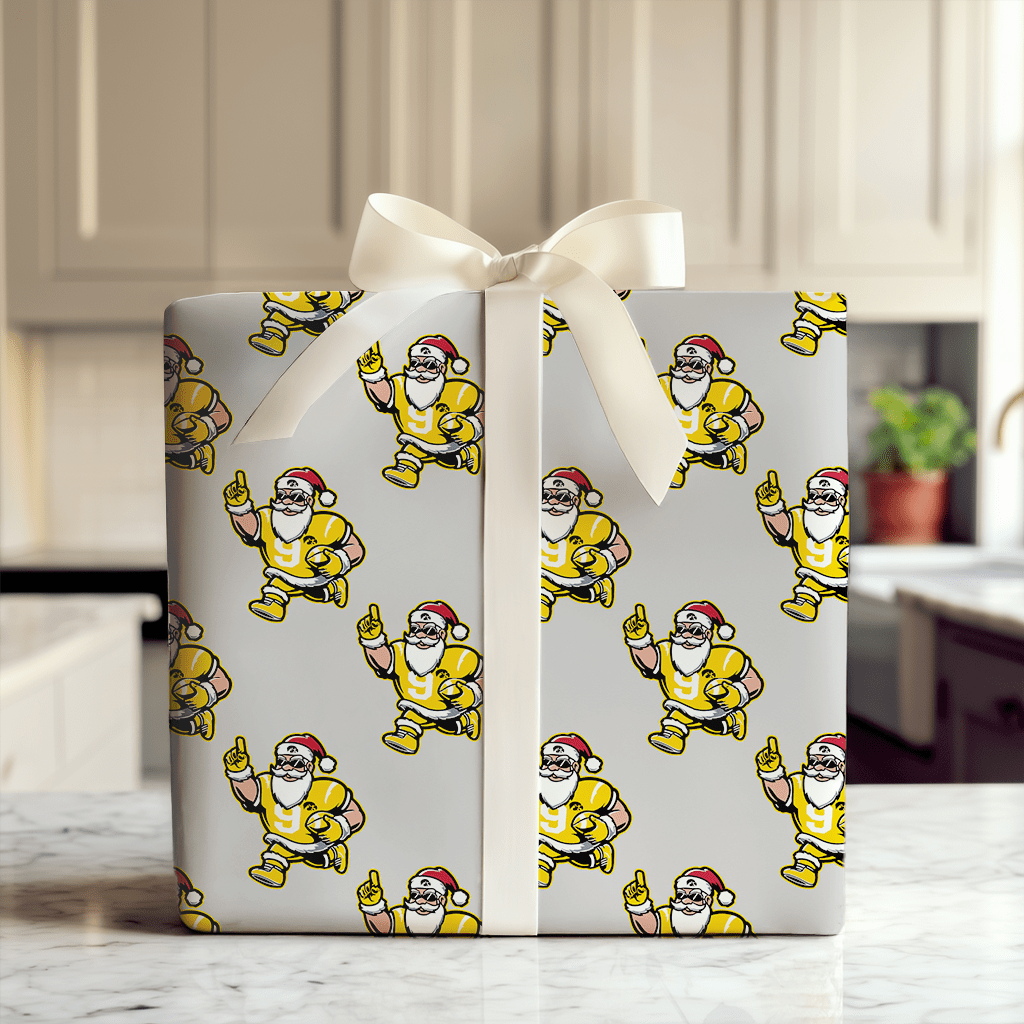 Hawkeye Holiday Huddle - Wrapping Paper - Aspen & Arlo