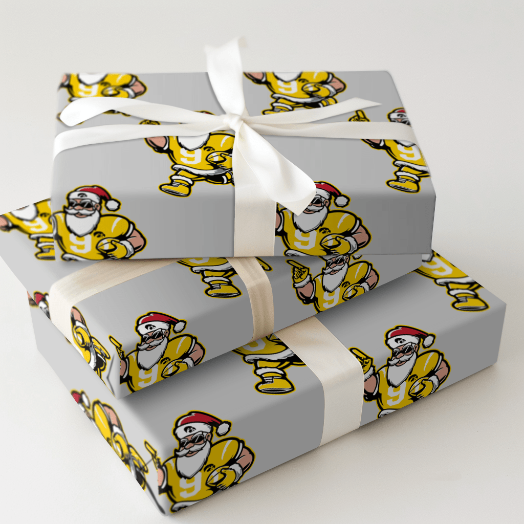 Hawkeye Holiday Huddle - Wrapping Paper - Aspen & Arlo