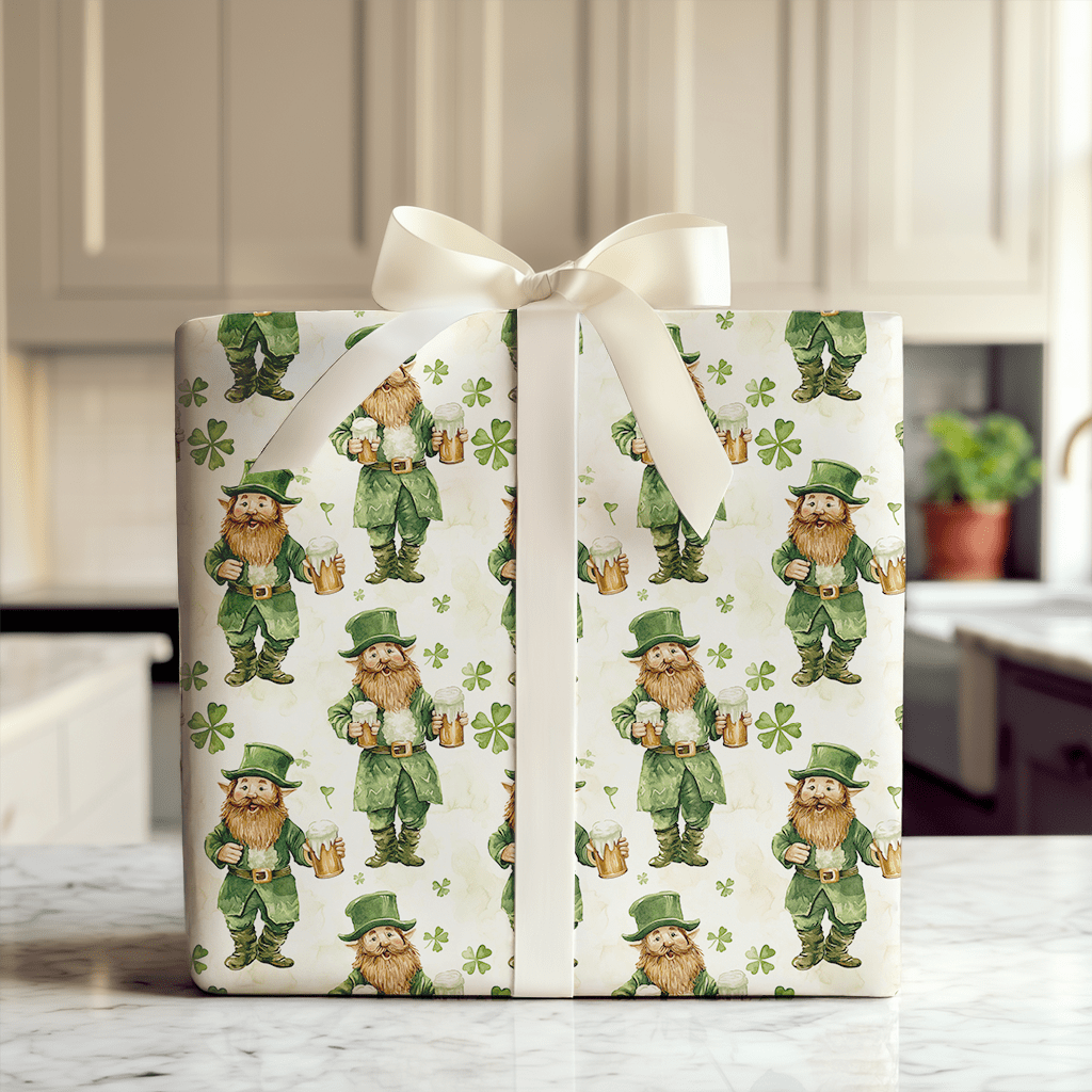 Lucky Brew Crew - Wrapping Paper - Aspen & Arlo