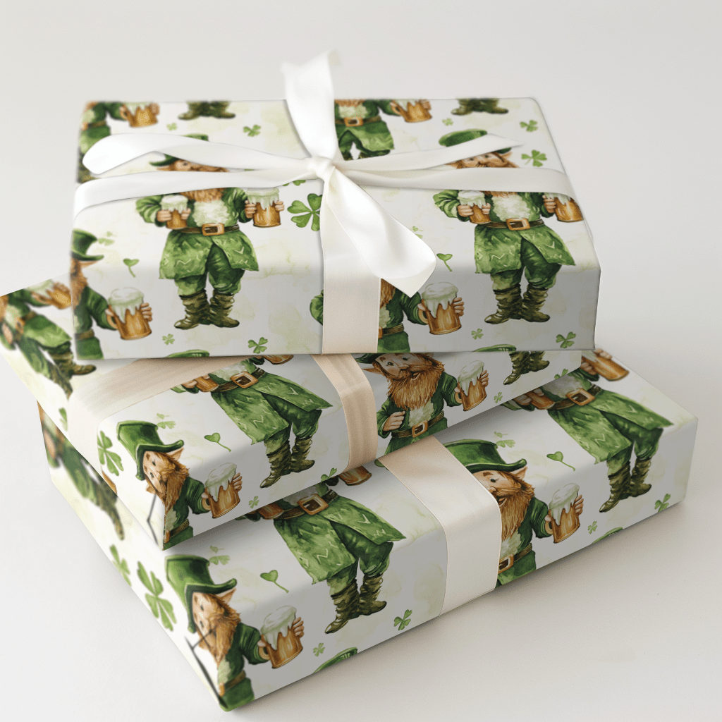Lucky Brew Crew - Wrapping Paper - Aspen & Arlo